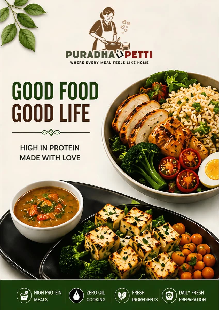 Puradhapetti menu — Good food, good life